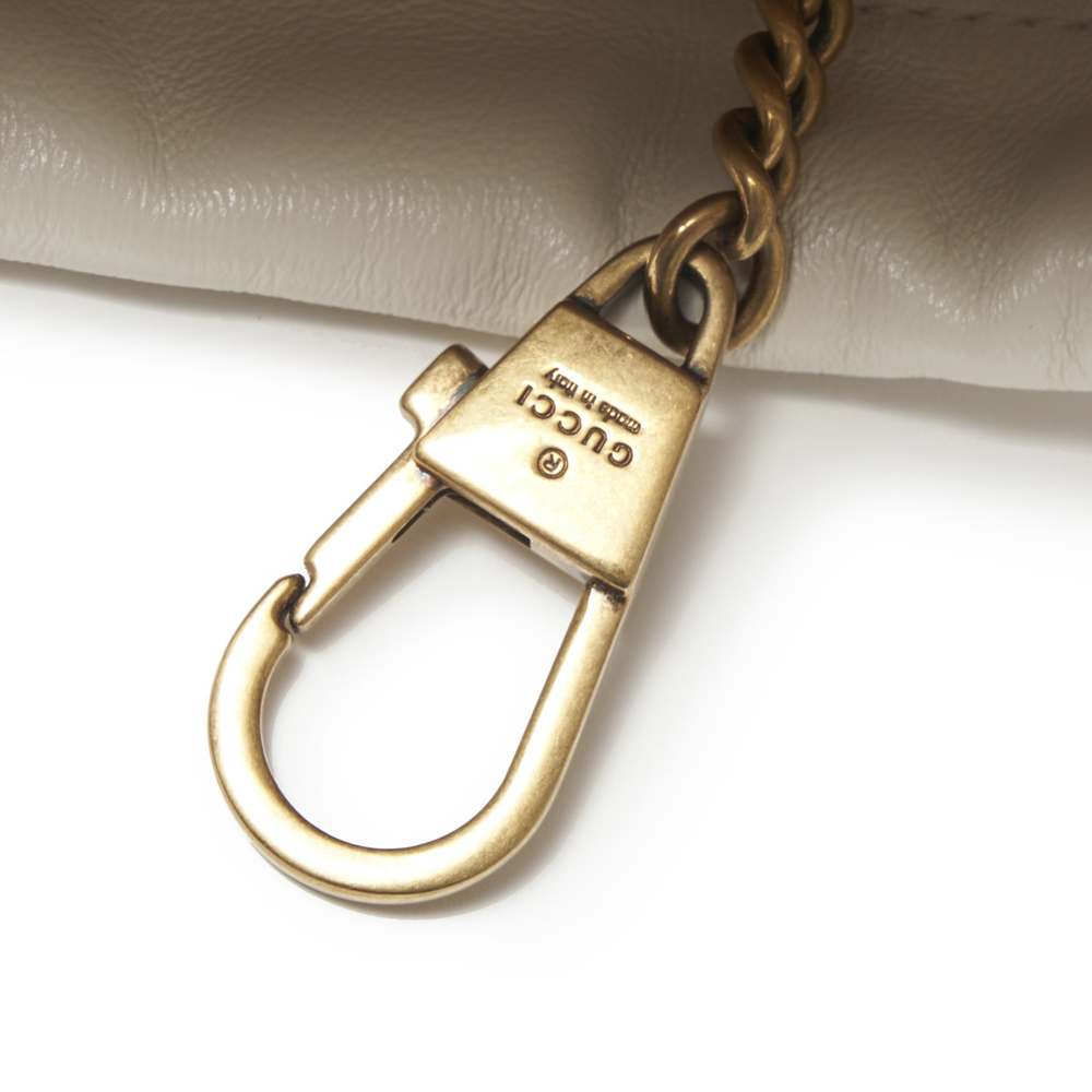 Gucci GG Marmont Shoulder Bag White - Picture 7 of 7